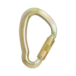 Mosquetón Acero asimétrico 3 Tiempos 50kN NFPA Big Dan – ISC