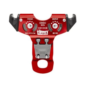 Polea Doble para Tirolesas cable de acero 8 a 13mm 25kN Zippey Trolley – ISC