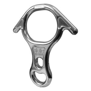 Descendedor – Asegurador tipo 8 con orejas aluminio 25 kN – ISC