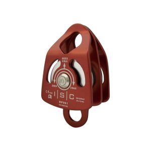 Polea Doble Prussik NFPA 40 kN (CON RODAMIENTO) Medium – ISC