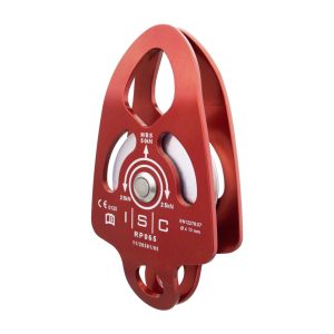 Polea Simple Prussik NFPA Bridas Oscilantes 50kN (CON RODAMIENTO) Medium – ISC