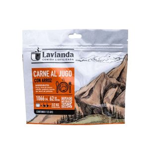 Comida Liofilizada Carne al jugo con arroz – LAVIANDA