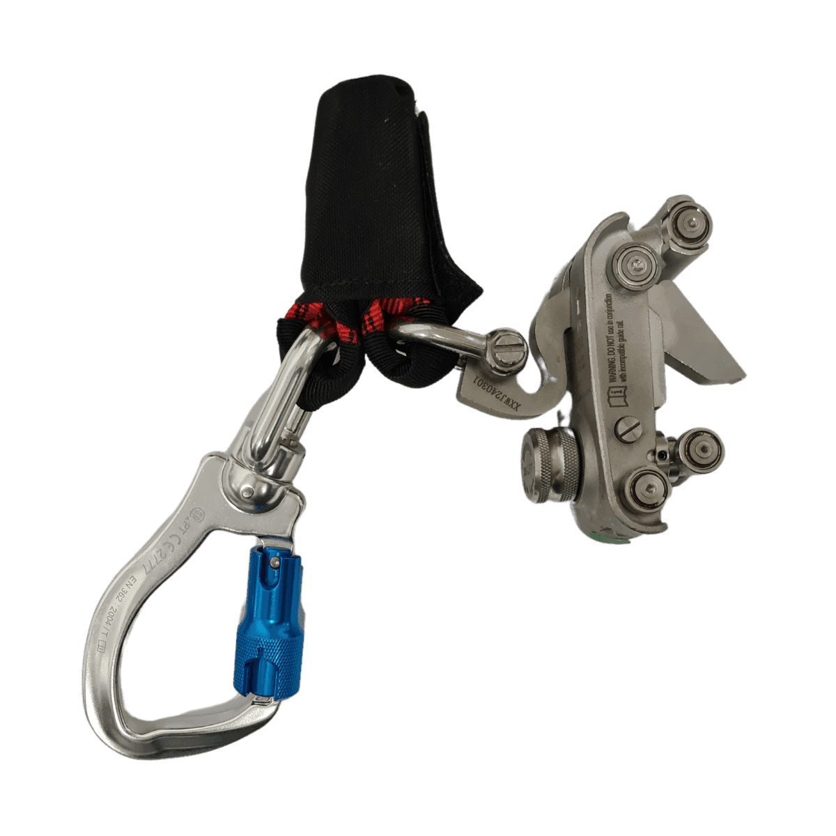 Deslizador Anticaída para riel vertical modelo SL-R50E removible tipo Soll – 3S LIFT