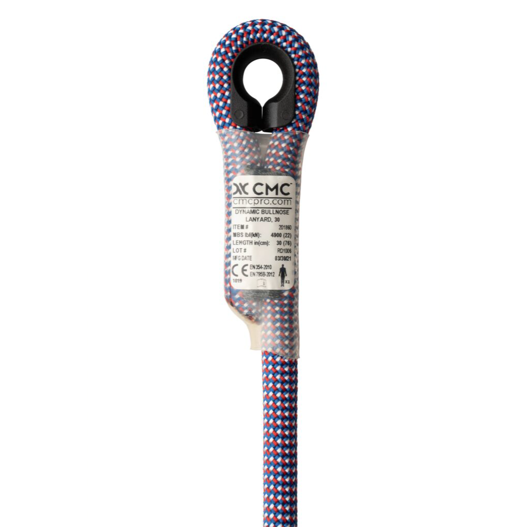 Elemento de amarre BULLNOSE cowtail cuerda dinámica 11mm x 76cm x 2 simétricos – CMC - Imagen 6