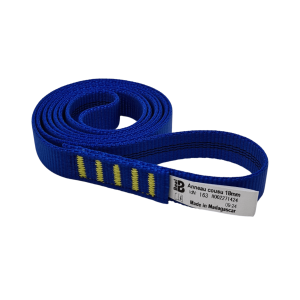 Anilla de Anclaje Plana Poliamida 80 cm x 18 mm 22kN blue – Beal