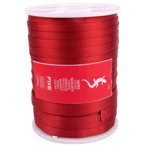 Cinta de anclaje Plana 25mm 10kN ROJA – FIXE