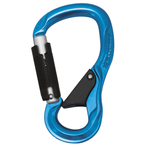 Mosquetón Aluminio HMS 2 Tiempos 24kN  2 TAP 2T Azul – Rock Empire