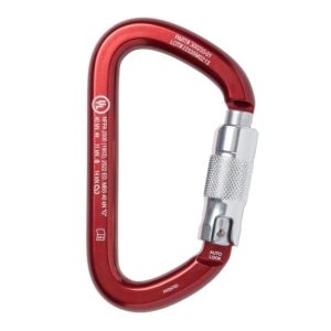 Mosquetón Aluminio Tipo D 3 Tiempos 40kN ProSeries® NFPA – CMC Rescue