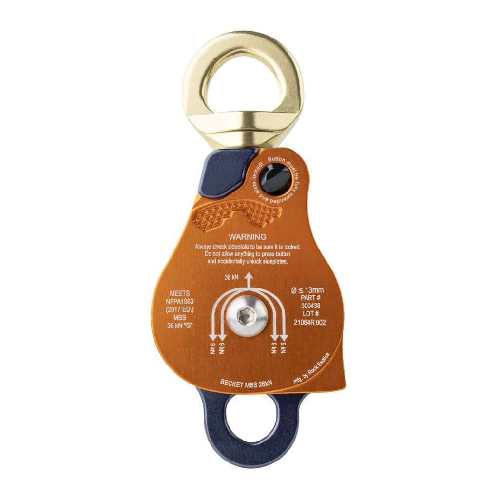 Polea doble con destorcedor PROSWIVEL 2.0 36kN – CMC - Imagen 4