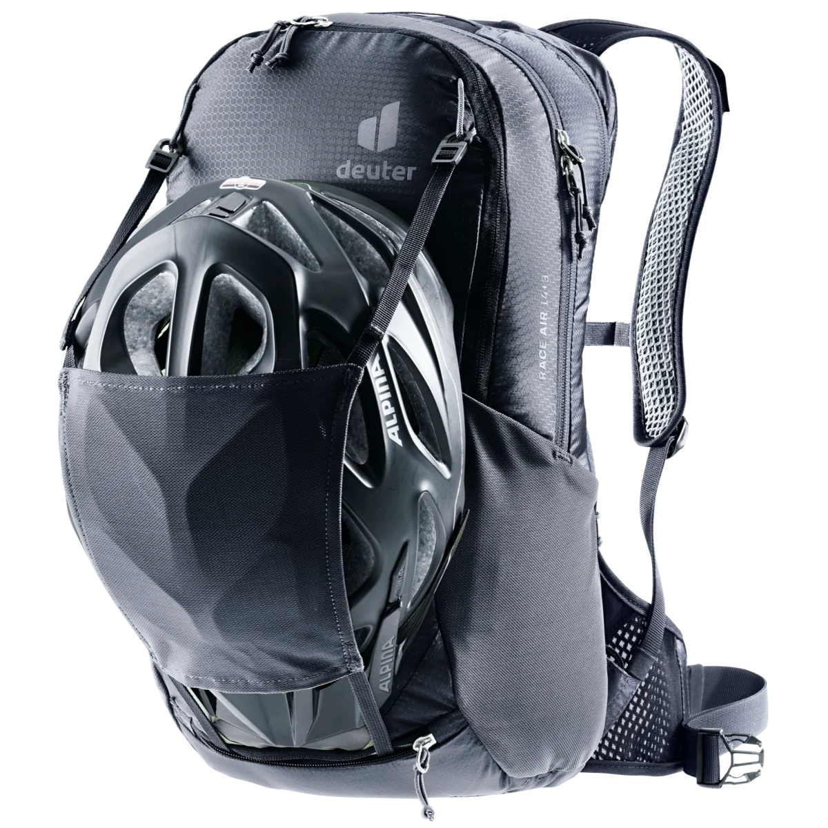 Mochila Race Air 14+3 black – Deuter - Imagen 9