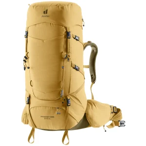 Mochila Aircontact 55 + 10 SL savanna-nori DEUTER