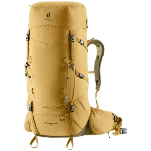 Mochila Aircontact Core 60 + 10 savanna-nori DEUTER