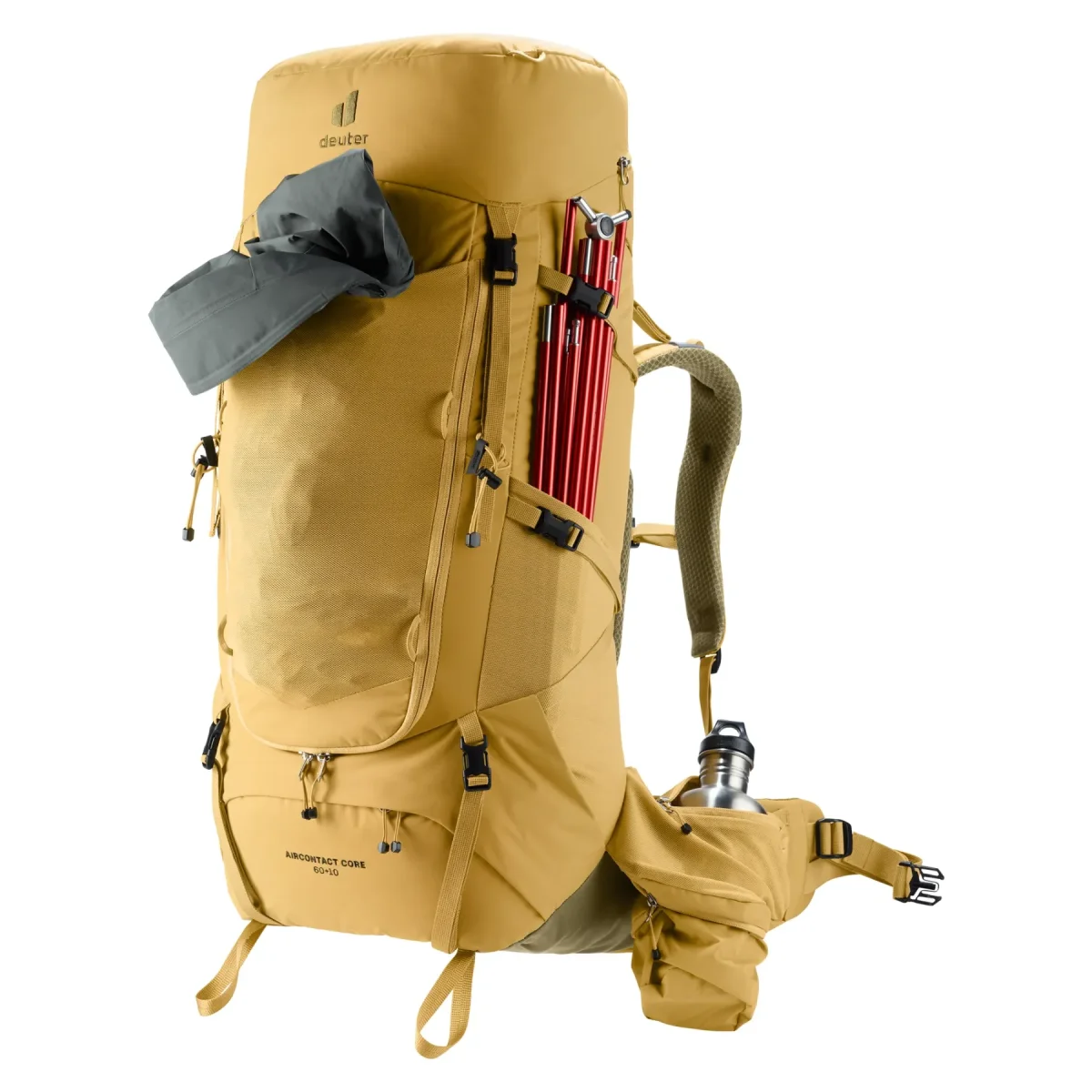 Mochila Aircontact Core 60 + 10 savanna-nori DEUTER - Imagen 8