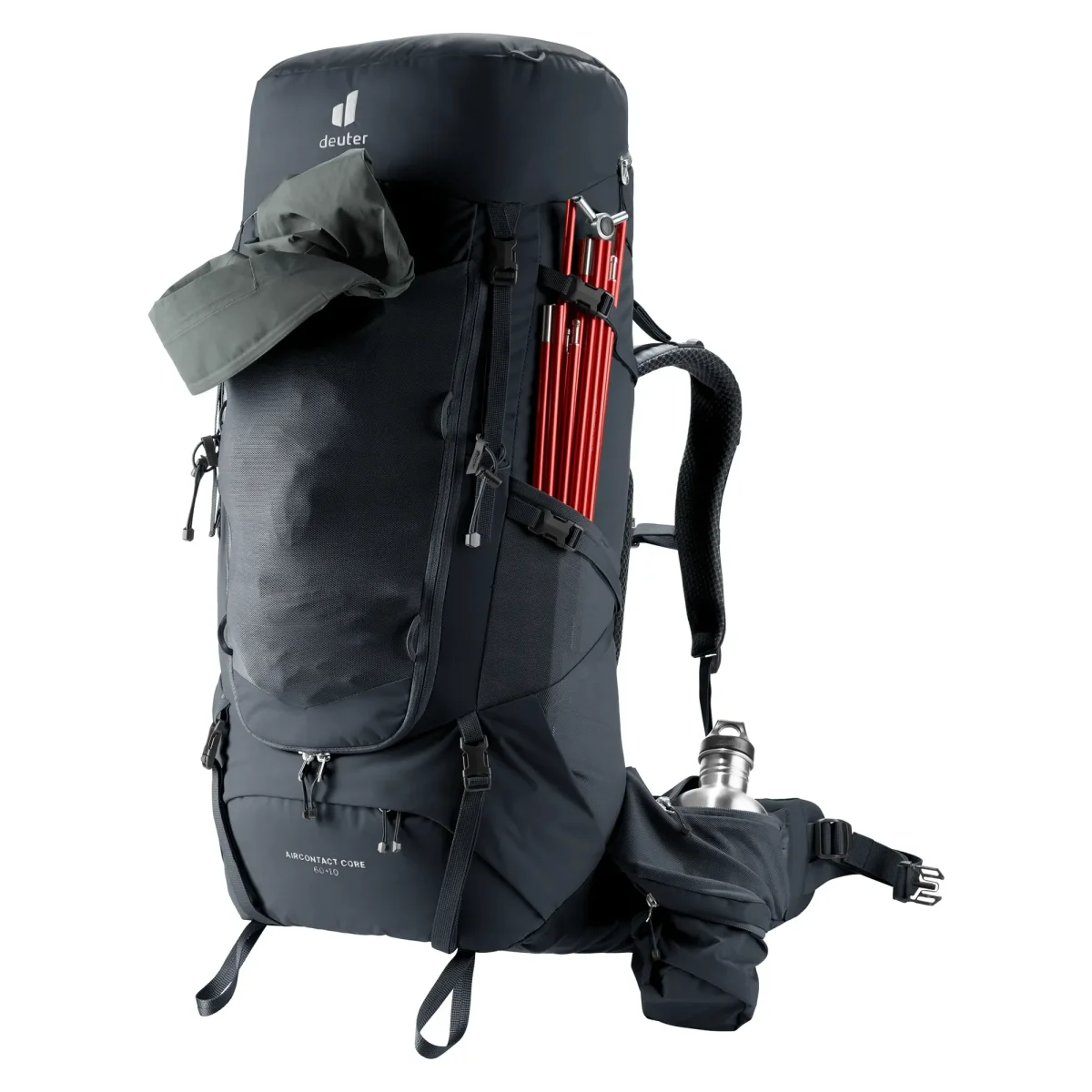 Mochila Aircontact Core 60 + 10 black DEUTER - Imagen 9