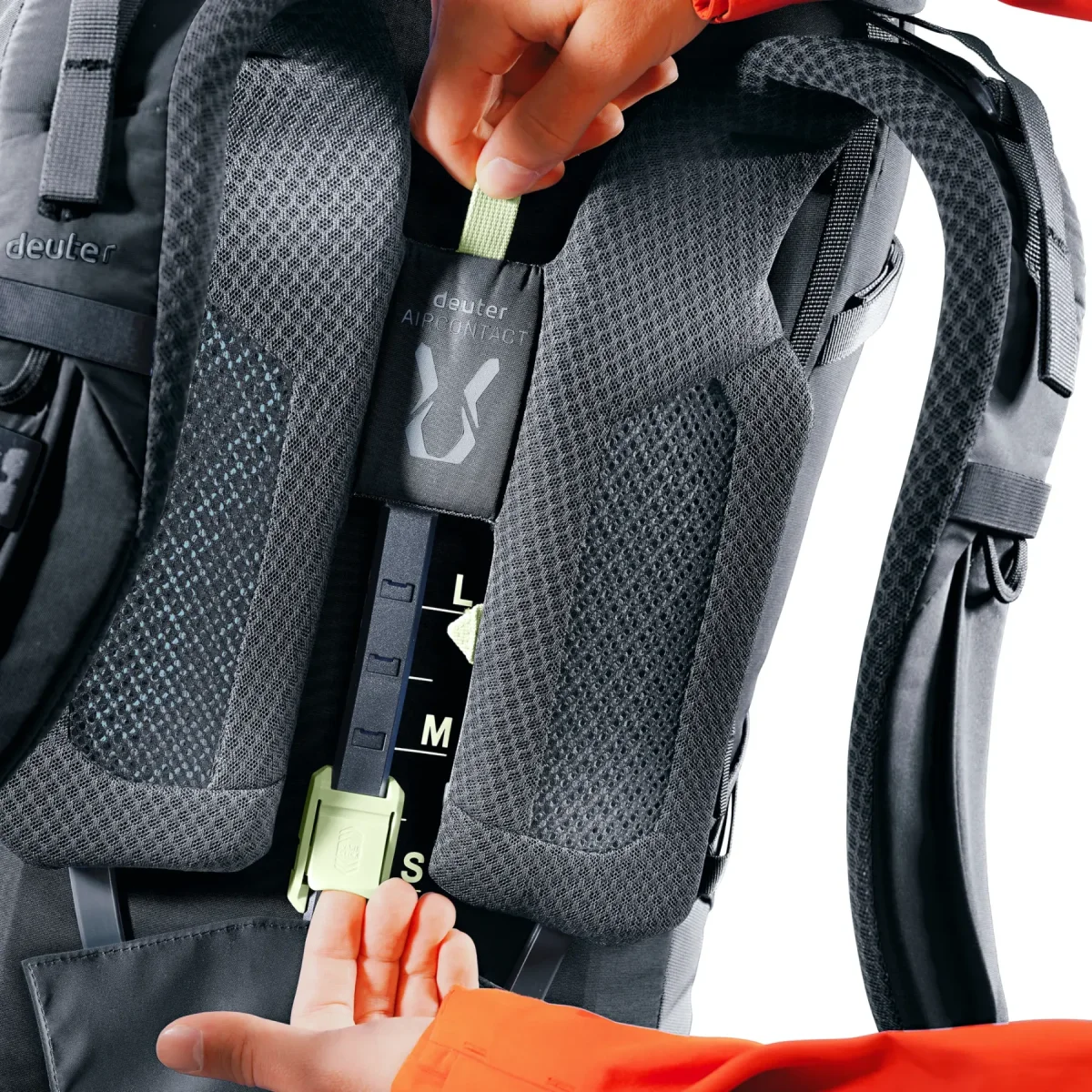 Mochila Aircontact Core 70 + 10 black DEUTER - Imagen 7