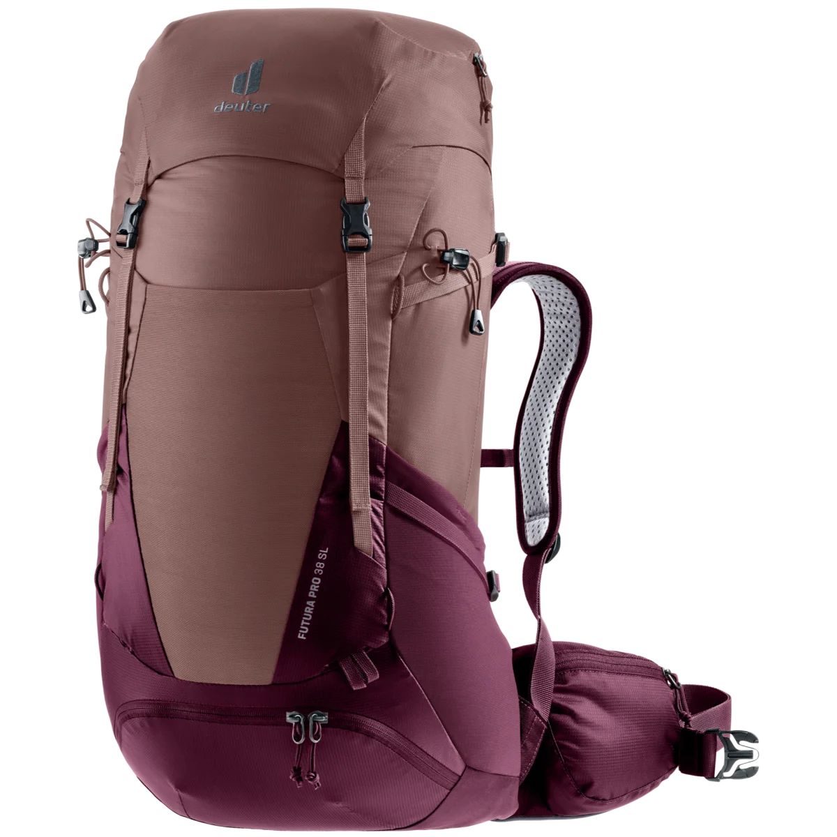 Mochila Futura Pro 38 SL cassis-ashrose DEUTER - Imagen 2