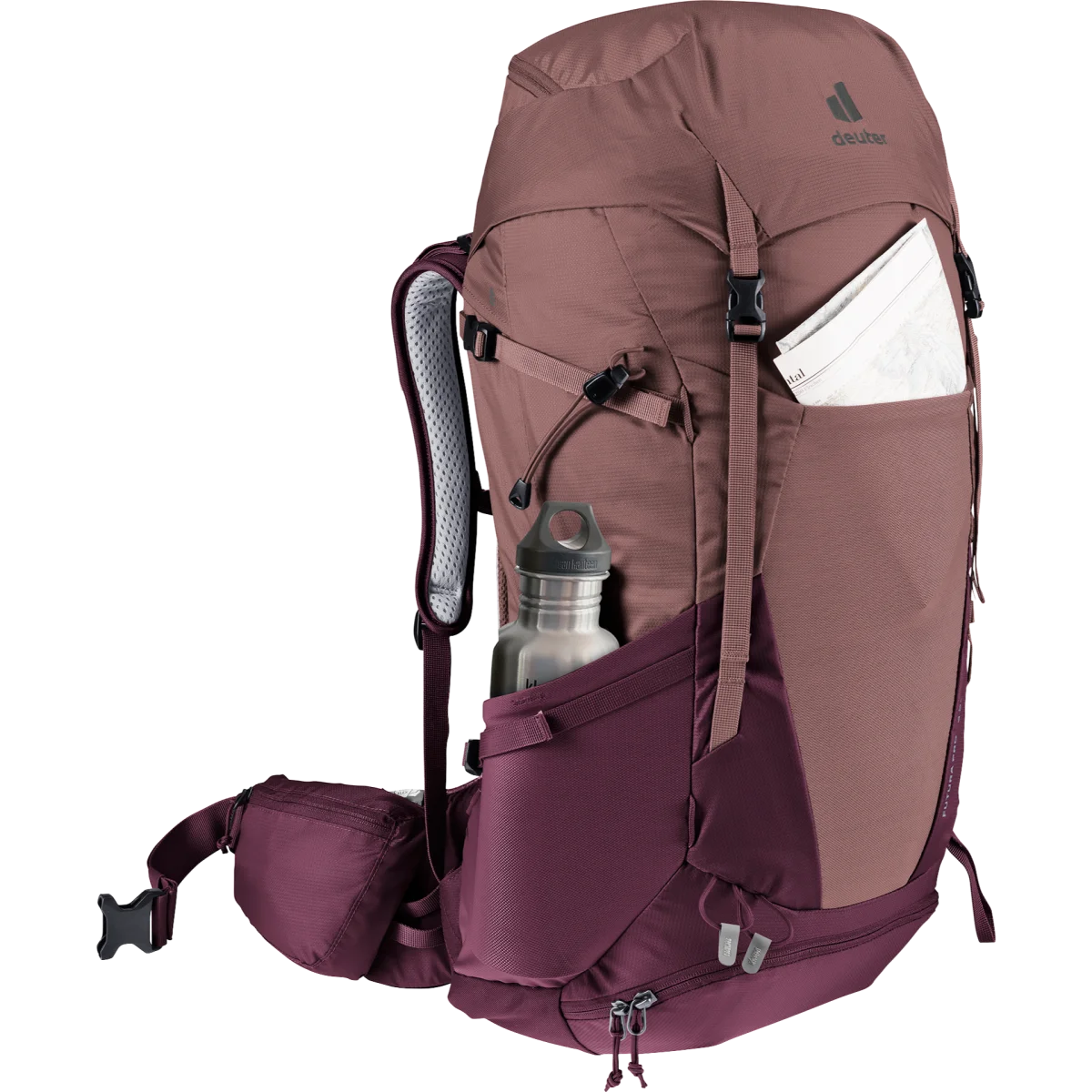 Mochila Futura Pro 38 SL cassis-ashrose DEUTER - Imagen 8