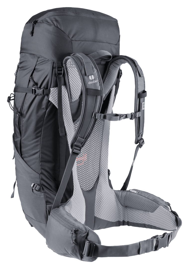 Mochila Futura Air Trek 50 + 10 black-graphite – DEUTER - Imagen 4