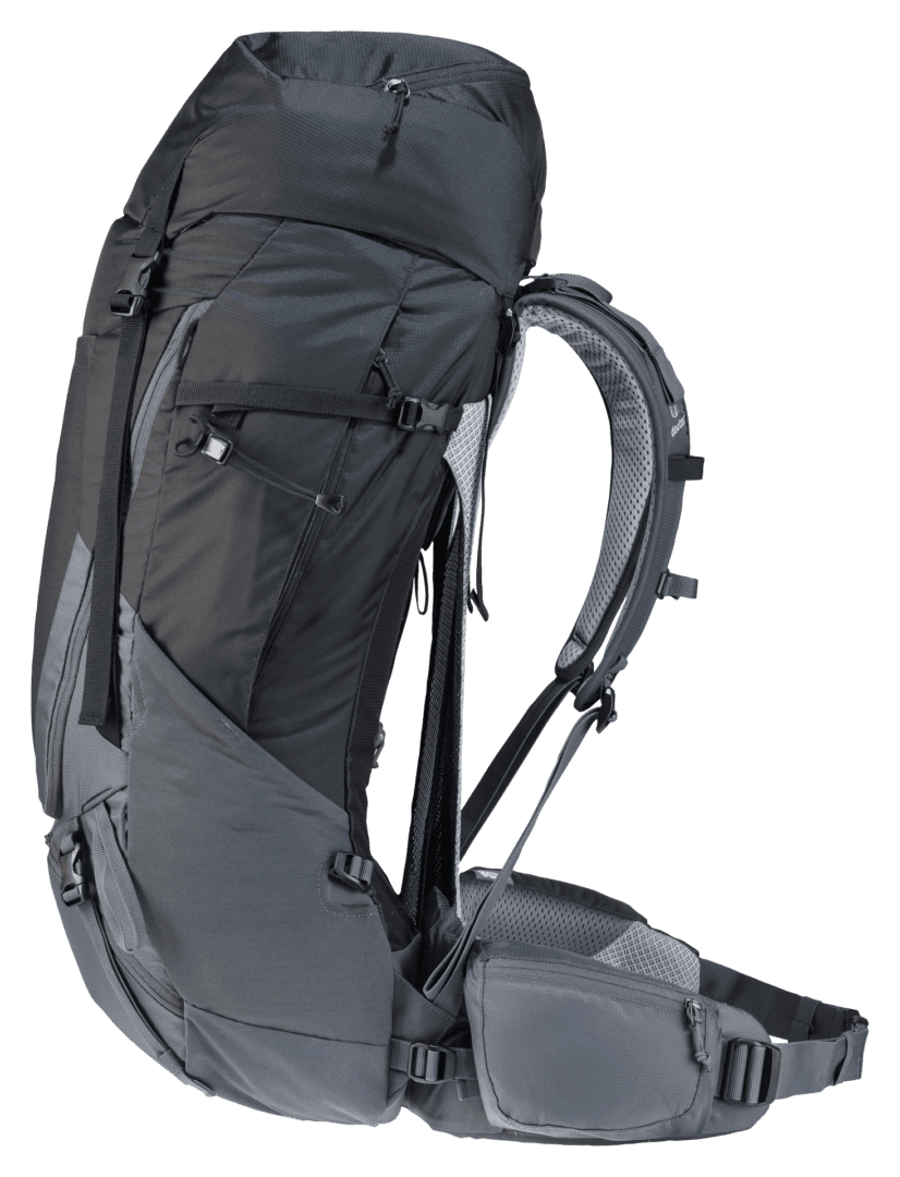 Mochila Futura Air Trek 50 + 10 black-graphite – DEUTER - Imagen 7