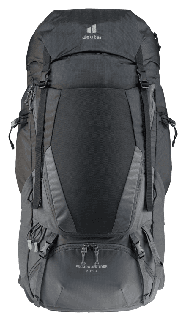 Mochila Futura Air Trek 50 + 10 black-graphite – DEUTER - Imagen 8