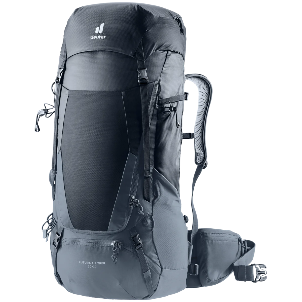 Mochila Futura Air Trek 60 + 10 Black-graphite New – Deuter
