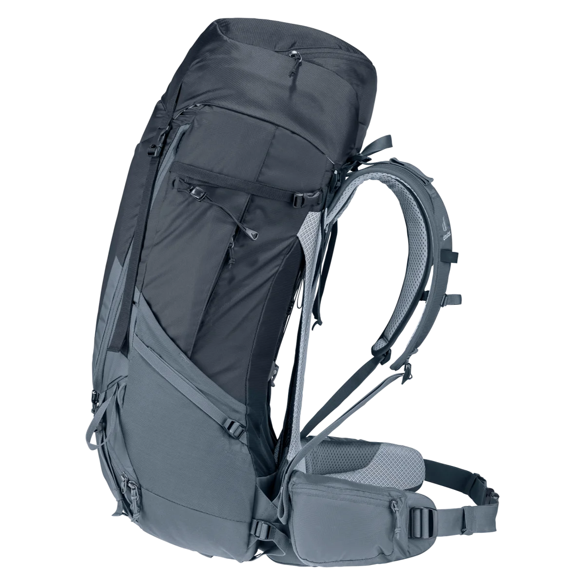 Mochila Futura Air Trek 60 + 10 Black-graphite New – Deuter - Imagen 5