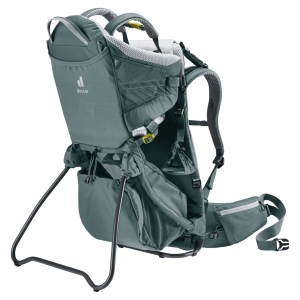Porta bebe Kid Comfort Active teal + Techo – DEUTER
