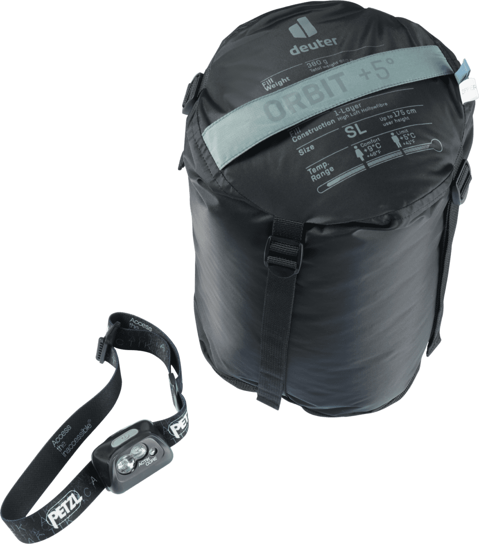 Saco de Dormir Orbit +5°C (SL) Zip left – DEUTER - Imagen 5