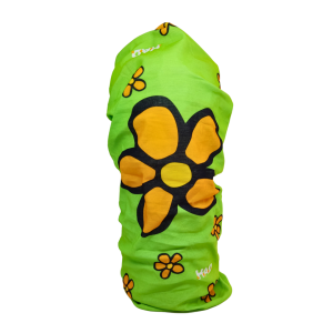 Cuello Tubular Multifuncional Flower Power Green – HAD