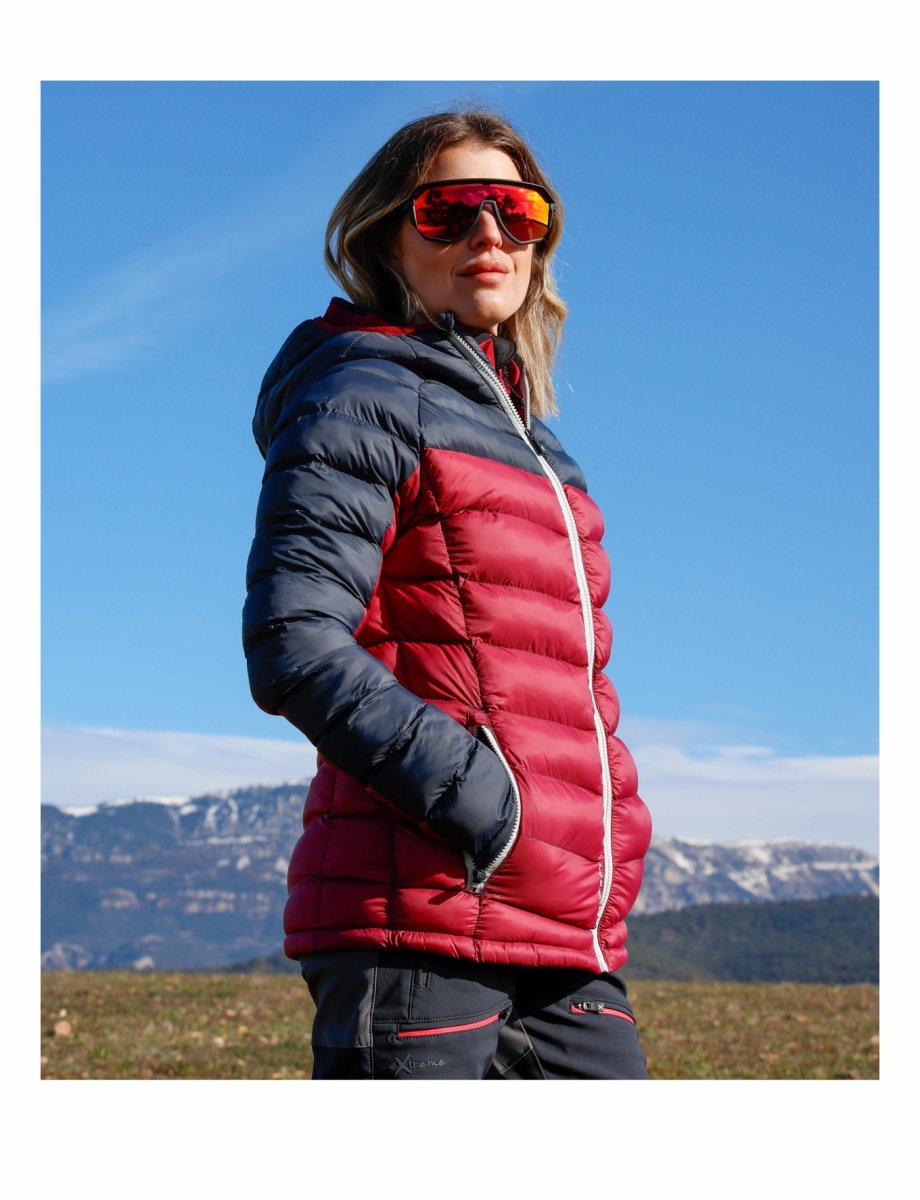 CHAQUETA FIBRA MUJER NEWWOOD EXTREME GLORIA FRAMBUESA - Imagen 6