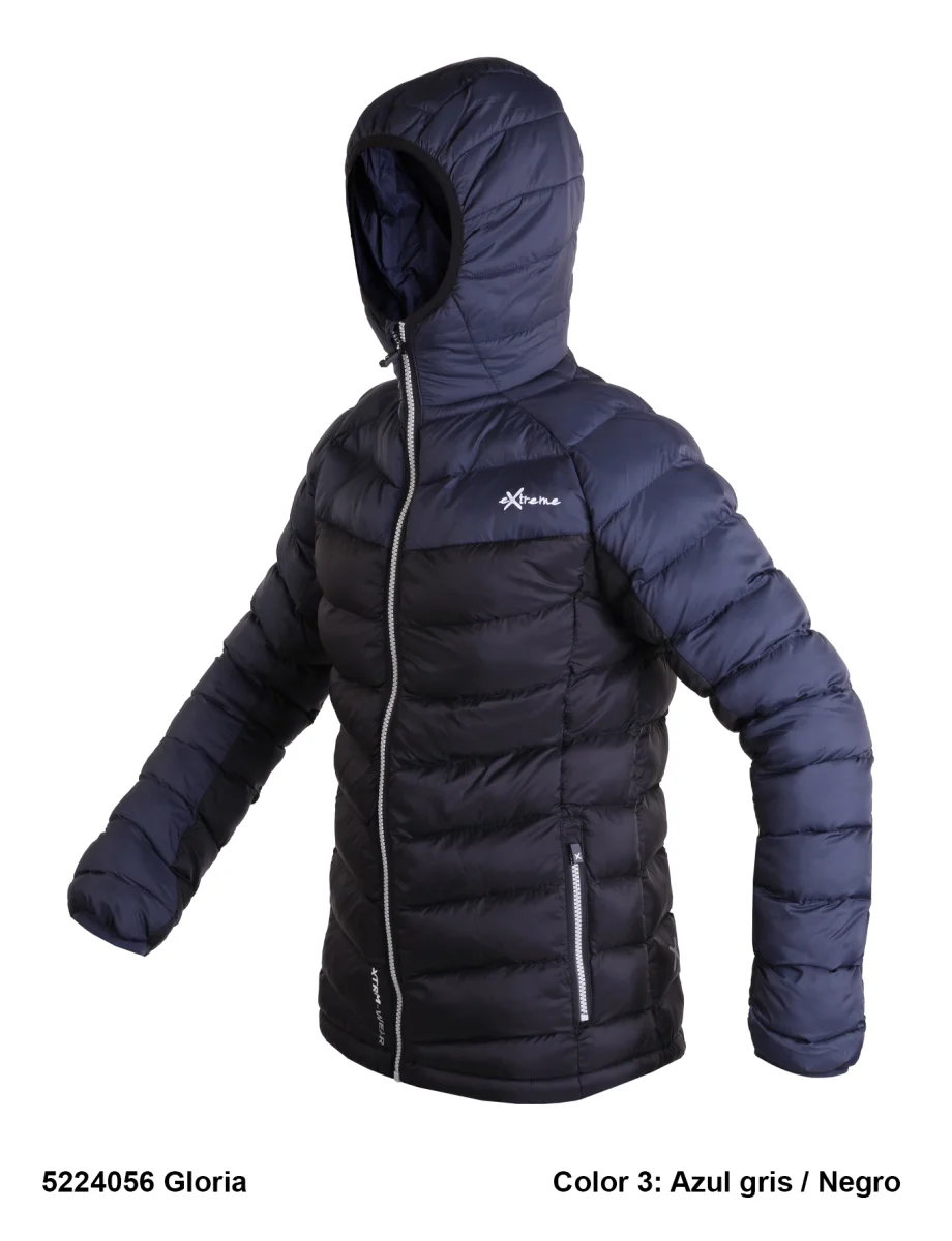 CHAQUETA FIBRA MUJER NEWWOOD EXTREME GLORIA NEGRA