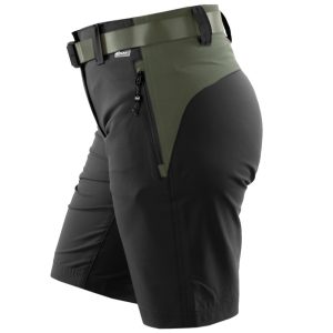 PANTALON CORTO MUJER TREKKING NEWWOOD EXTREME LARA NEGRO
