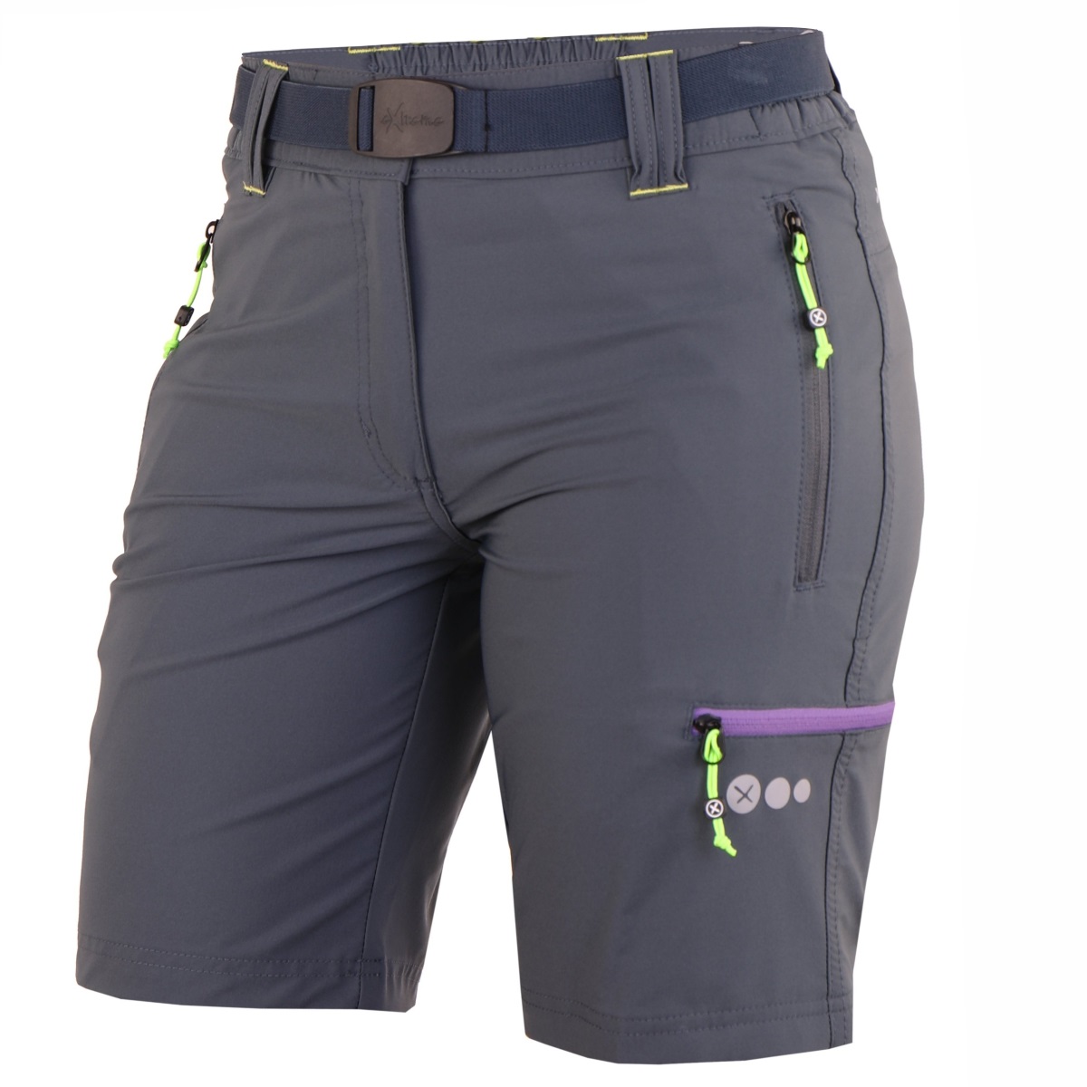 PANTALON CORTO MUJER TREKKING NEWWOOD EXTREME TESSA GRIS