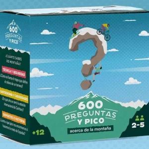 Juego de mesa 600 PREGUNTAS Y PICO acerca de la montaña