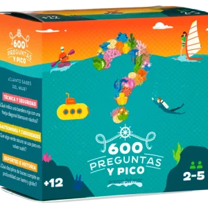 Juego de mesa 600 PREGUNTAS Y PICO acerca del mar