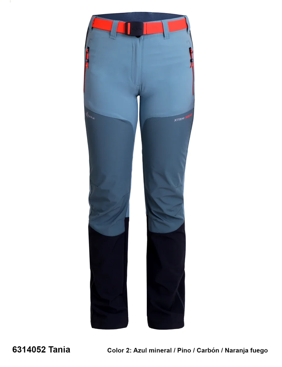 PANTALON MUJER NEWWOOD EXTREME TANIA AZUL MINERAL - Imagen 4
