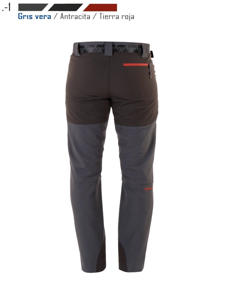 PANTALON NEWWOOD EXTREME BERRY GRIS - Imagen 3