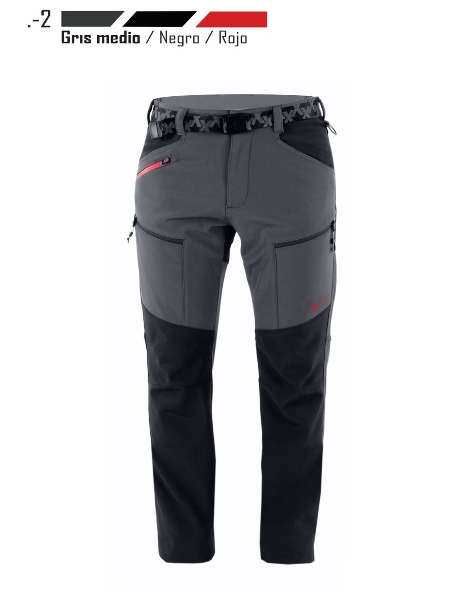 PANTALON SOFTSHELL NEWWOOD EXTREME FUEL GRIS - Imagen 4