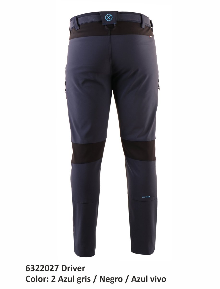 PANTALON AFELPADO NEWWOOD EXTREME DRIVER AZUL - Imagen 3