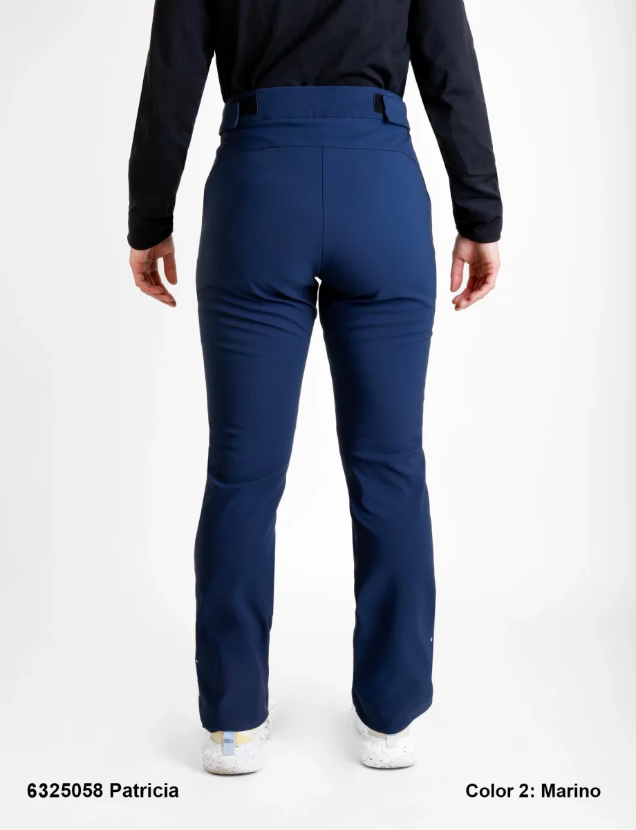 PANTALON MUJER AFELPADO TREKKING NEWWOOD EXTREME PATRICIA AZUL - Imagen 7