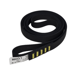 Anilla de Anclaje Plana Poliamida 120 cm x 18 mm 22kN black – Beal