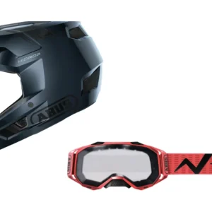 Pack casco integral Abus HiDrop + Gafas Abus Buteo