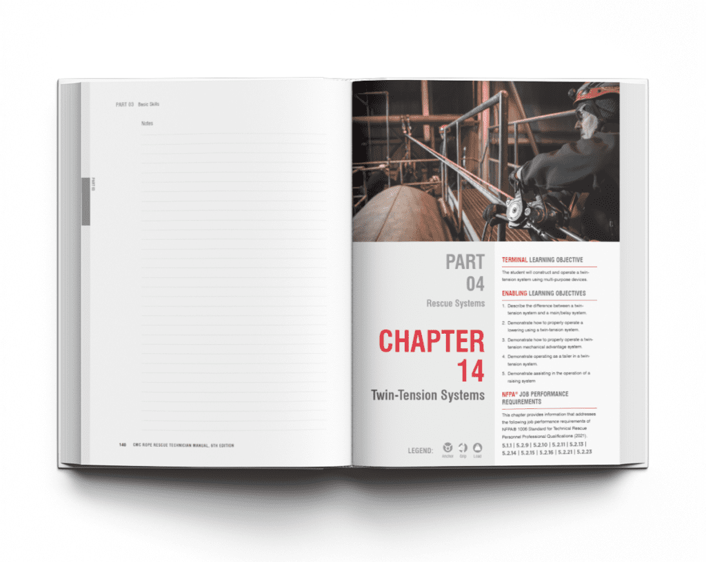 Libro ROPE RESCUE TECHNICIAN MANUAL 6ta edition CMC – CMC Rescue - Imagen 4