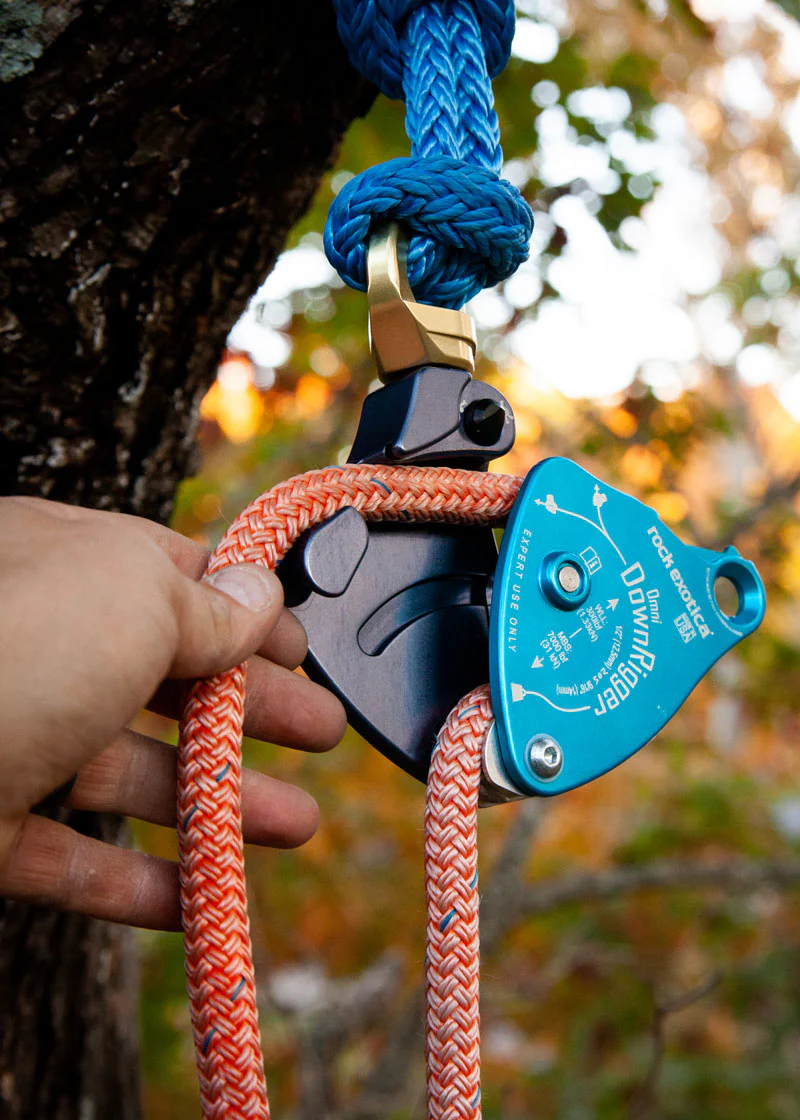 Asegurador para cargas de arborismo DOWNRIGGER friccion variable 14mm 31kN – ROCK EXOTICA - Imagen 5