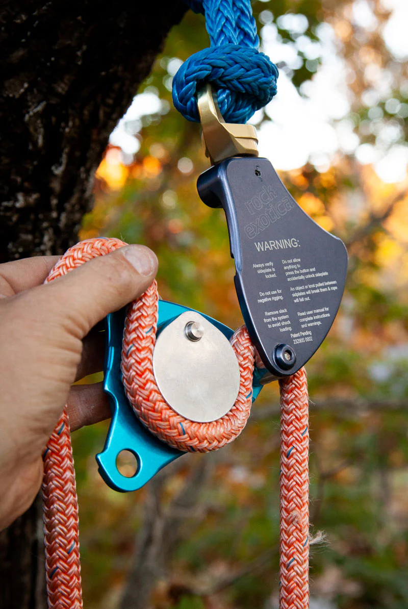 Asegurador para cargas de arborismo DOWNRIGGER friccion variable 14mm 31kN – ROCK EXOTICA - Imagen 4