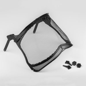 Visor para cascos DYNAMO 18cm malla metalica para protectores auditivos – Rock Helmets