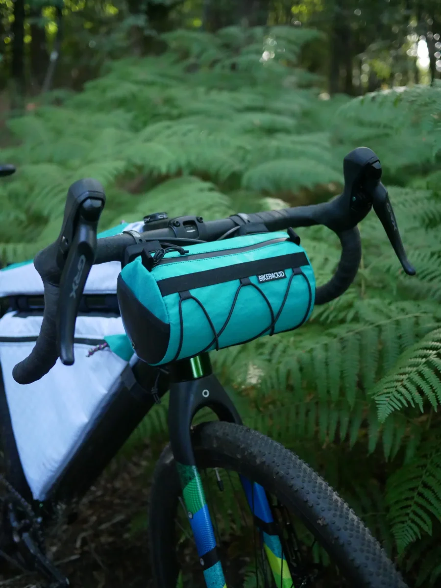 Bolsa de Manillar Bikepackid Barrilete Esmeralda - Imagen 3