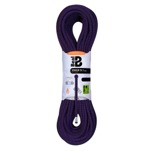 Cuerda Dinamica JOKER 9.1mm Unicore Dry Cover x 70 mts. morado – Beal