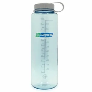 Botella Boca Ancha Sustain Nalguene 1.500ml Azul Transparente