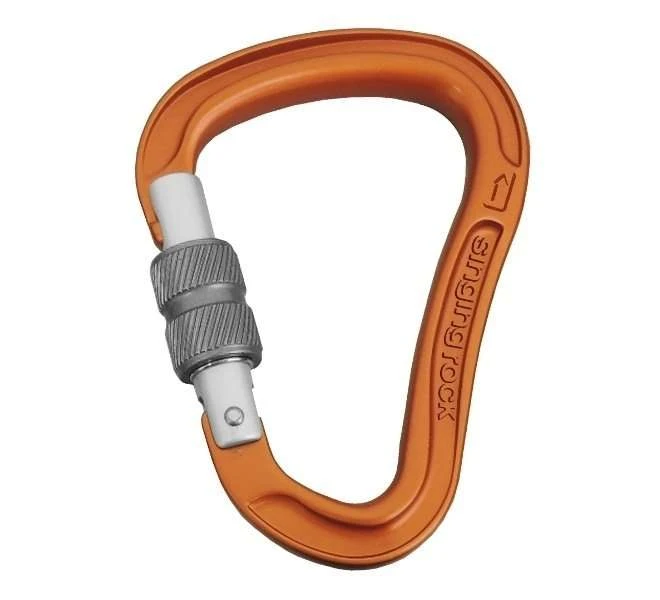 Mosquetón de escalada HMS Bora rosca SINGING ROCK - Imagen 2